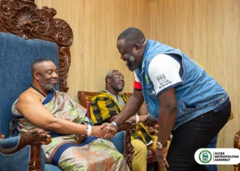 Accra Mayor briefs Ga Mantse on Agbogbloshie 24-hour market project