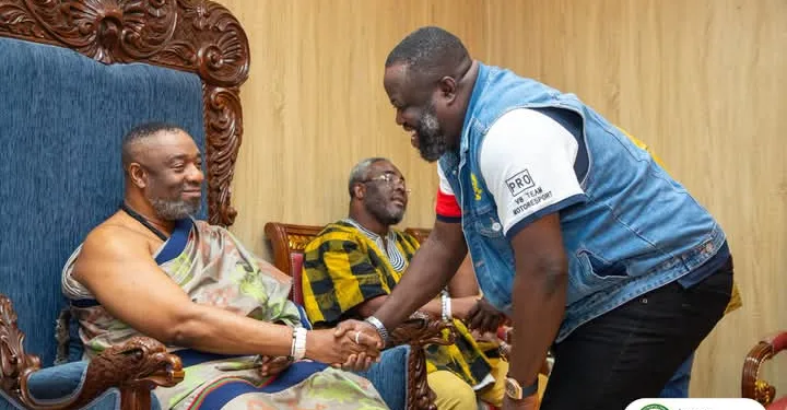 Accra Mayor briefs Ga Mantse on Agbogbloshie 24-hour market project