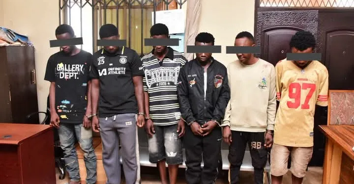 Six robbery suspects arrested after foiled highway robbery at Portor-Gurumpe
