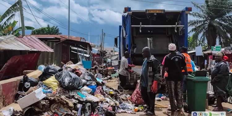 NADMO, Zoomlion launch multi-site drain clearing exercise to curb flooding in Greater Accra