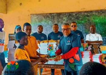 De Mayor Foundation marks one year with school donations in South Tongu