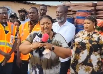 Okaikwei North MP presents relief items to over 1,210 flood victims 