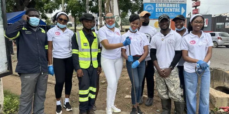 Miss Ghana 2026 contestants join Bus Stop Boys, BOST Energies for national clean-up exercise