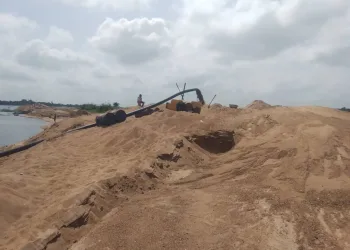 Sand winning destroying Lower Volta: Roads, water, lives at risk from Akuse to Ada