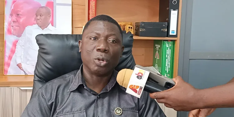 DCE urges halt to road demonstrations, assures construction underway in Abura Asebu Kwamankese District