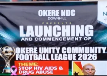 E/R: Okere NDC launches football league to fight HIV/AIDS, drug abuse, win 2028 seat