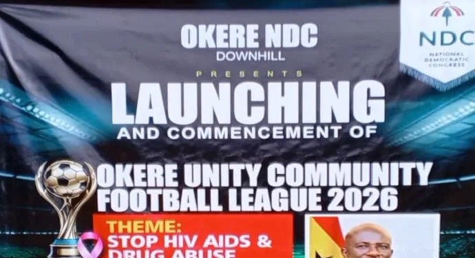 E/R: Okere NDC launches football league to fight HIV/AIDS, drug abuse, win 2028 seat