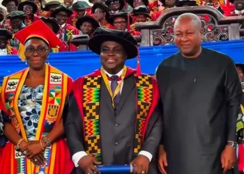 Chief of Staff Julius Debrah graduates with PhD from University of Ghana