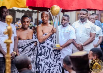 Nations FC receives blessings from Asantehene ahead of Conderation Cup Campaign