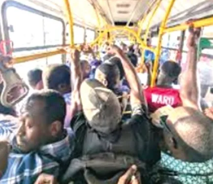 Accra’s packed buses put commuters’ health at risk