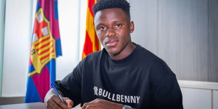 Barcelona complete signing of Ghanaian wonderkid on two-year deal