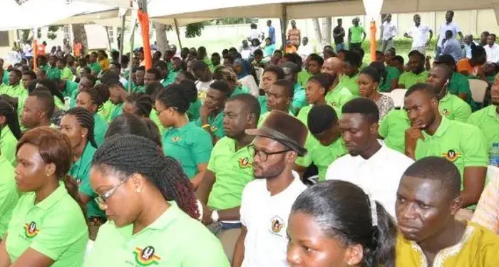 National Service Personnel protest alleged GHC180 deduction worth GHC12.6m for Zeus Atlas contract
