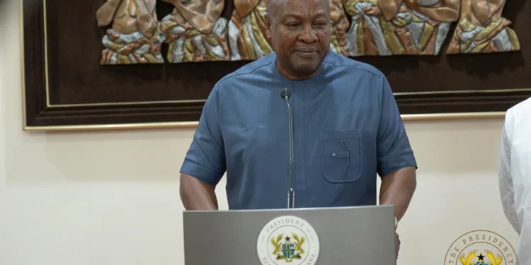 Mahama orders military to clear waterways after deadly floods