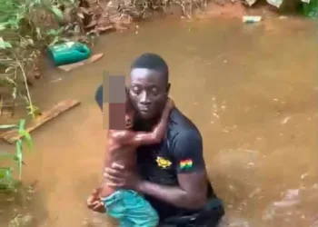 Toddler rescued from drowning at Nkawkaw Kwamang