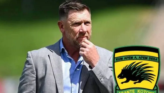 Asante Kotoko appoints South African Eric Tinkler as new head coach