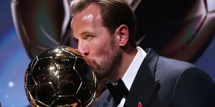 Harry Kane wins 2026 Ballon d’Or ahead of Mbappe and Lamine Yamal