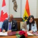 Ghana and Canada deepen bilateral co-operation in key sectors