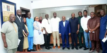 Akufo-Addo entreats NPP new executives to unite party behind Bawumia for Victory 2028