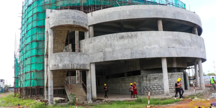 Akandoh urges contractors to accelerate La General Hospital construction project
