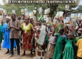 Mamaga Afi Yakagbe III donates educational materials to Fodzoku R/C basic school