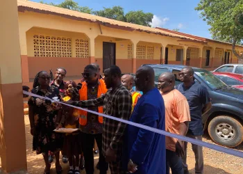 Ga Central MCE commissions new KG block for Anyaa Community Experimental School