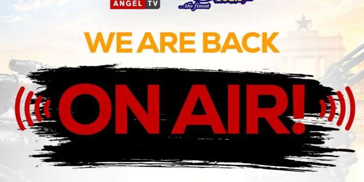 Angel TV, Angel 102.9 FM resume operations after temporary interruption