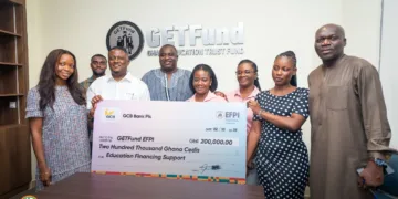 GETFund’s Paul Adjei drives education partnerships as Aki-Ola donates GH¢482,410 worth of books