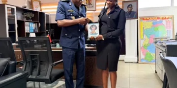 Everybody needs to read this book – GRA Customs boss after securing 100 copies of Ohemaa Woyeje’s ‘Life beyond opinions’