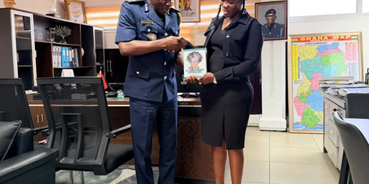Everybody needs to read this book – GRA Customs boss after securing 100 copies of Ohemaa Woyeje’s ‘Life beyond opinions’