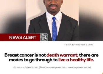 Breast cancer is not a death sentence – Dr Kwame Asare Obibi says there are ways to get through breast cancer alive