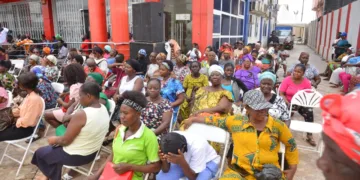Hundreds gather at Angel Haus for ABN free breast and health screening