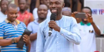 Stephen Donkor picks nomination forms to challenge Fifi Kwetey for NDC General Secretary