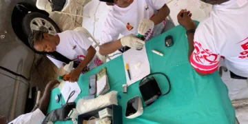 Hundreds gather at Angel Haus for ABN free breast and health screening