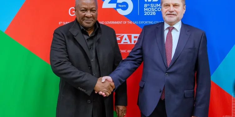 Photos: President Mahama in Moscow for 3rd Russia-Africa Summit