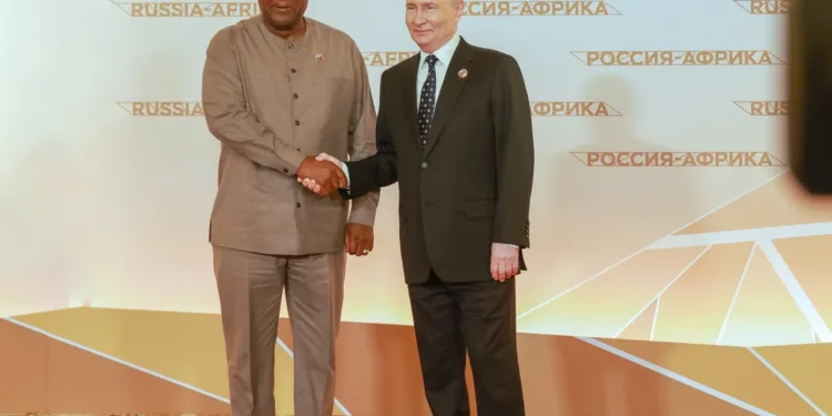 President Mahama seeks Russian support for Ghana’s nuclear power ambitions