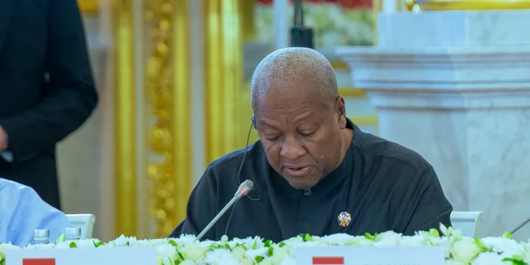 President Mahama seeks Russia-Africa cooperation in artificial intelligence