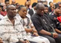 Chief of Staff consoles Nana Oye Bampoe Addo over loss of twin brothers