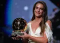 Alexia Putellas wins record-equalling third Ballon d’Or